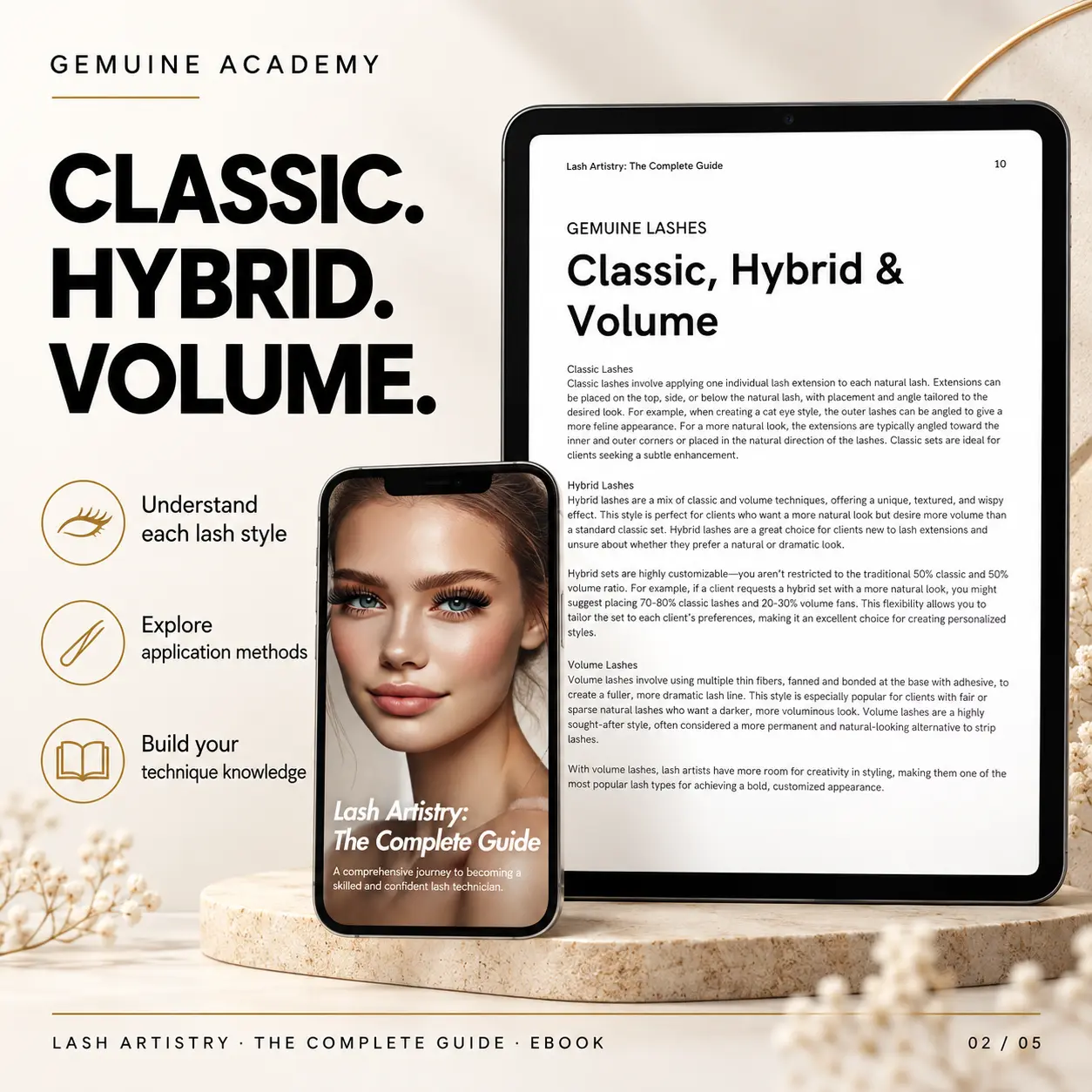 Lash Artistry preview 2: Classic, hybrid & volume techniques